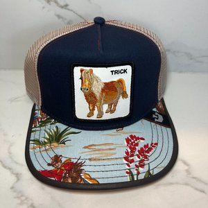 NEW Goorin Brothers Farm Trucker Hat - Trick pony
